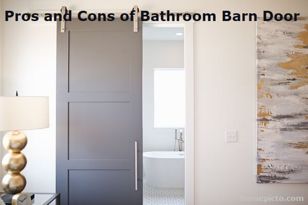 Pros and Cons of Bathroom Barn Door