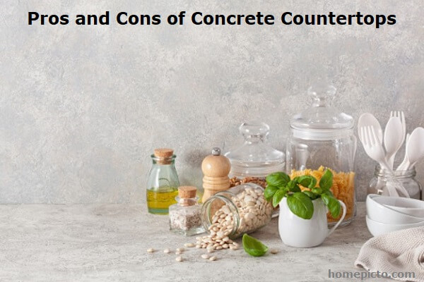 Pros and Cons of Concrete Countertops