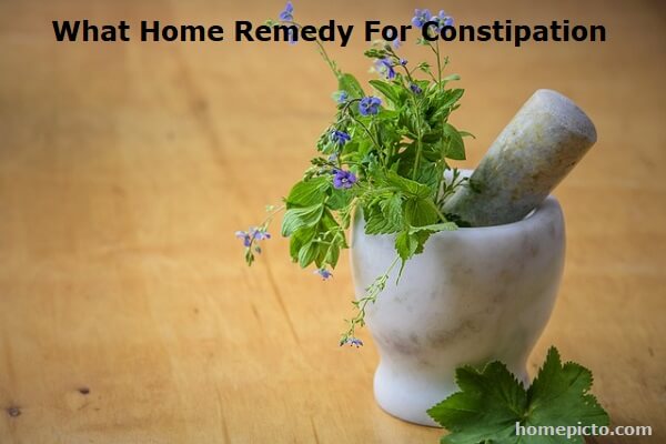 What Home Remedy For Constipation